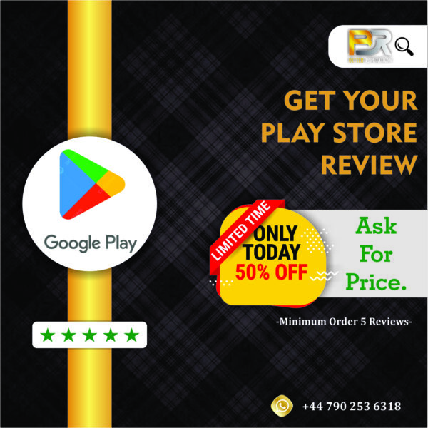 Google Playstore Reviews ✅(verified)